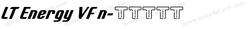 LT Energy VF n字体转换